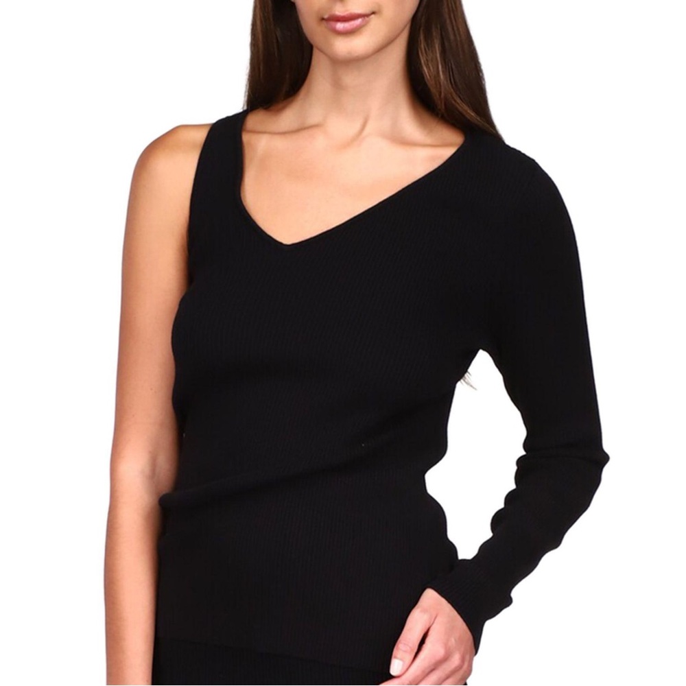 ‼️$10 SALE‼️ MICHAEL KORS One Sleeve V Neck Ribbed Sweater